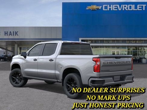 New 2026 Chevrolet Silverado 1500 Custom w/ LPO, Dark Essentials Package RWD image 3