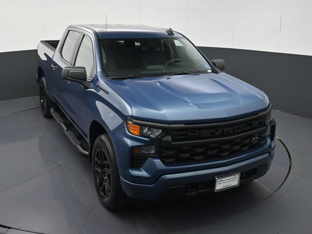 Certified 2024 Chevrolet Silverado 1500 Custom w/ Turbomax Blackout Package AWD/4WD image 28