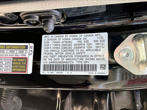 Used 2021 Honda CR-V EX-L image 34