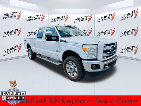 Used 2016 Ford F350 King Ranch w/ King Ranch w/Chrome Package image 1