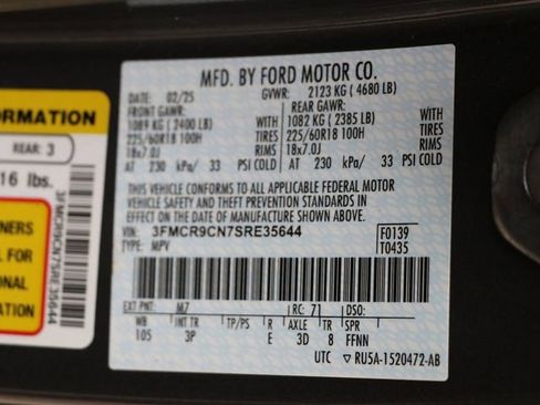 Used 2025 Ford Bronco Sport Outer Banks AWD/4WD image 31