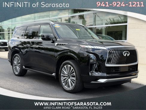 Certified 2026 INFINITI QX80 Luxe w/ Cargo Package RWD image 1