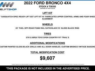 Used 2022 Ford Bronco Wildtrak video 2