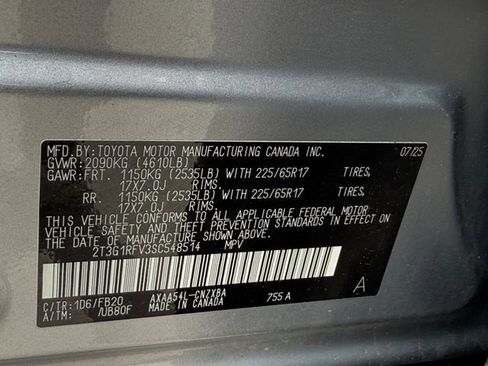 Certified 2025 Toyota RAV4 LE image 34