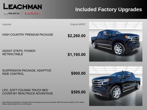Used 2026 Chevrolet Silverado 1500 High Country w/ High Country Premium Package AWD/4WD image 10