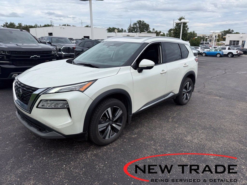 Used 2021 Nissan Rogue SL AWD/4WD image 1