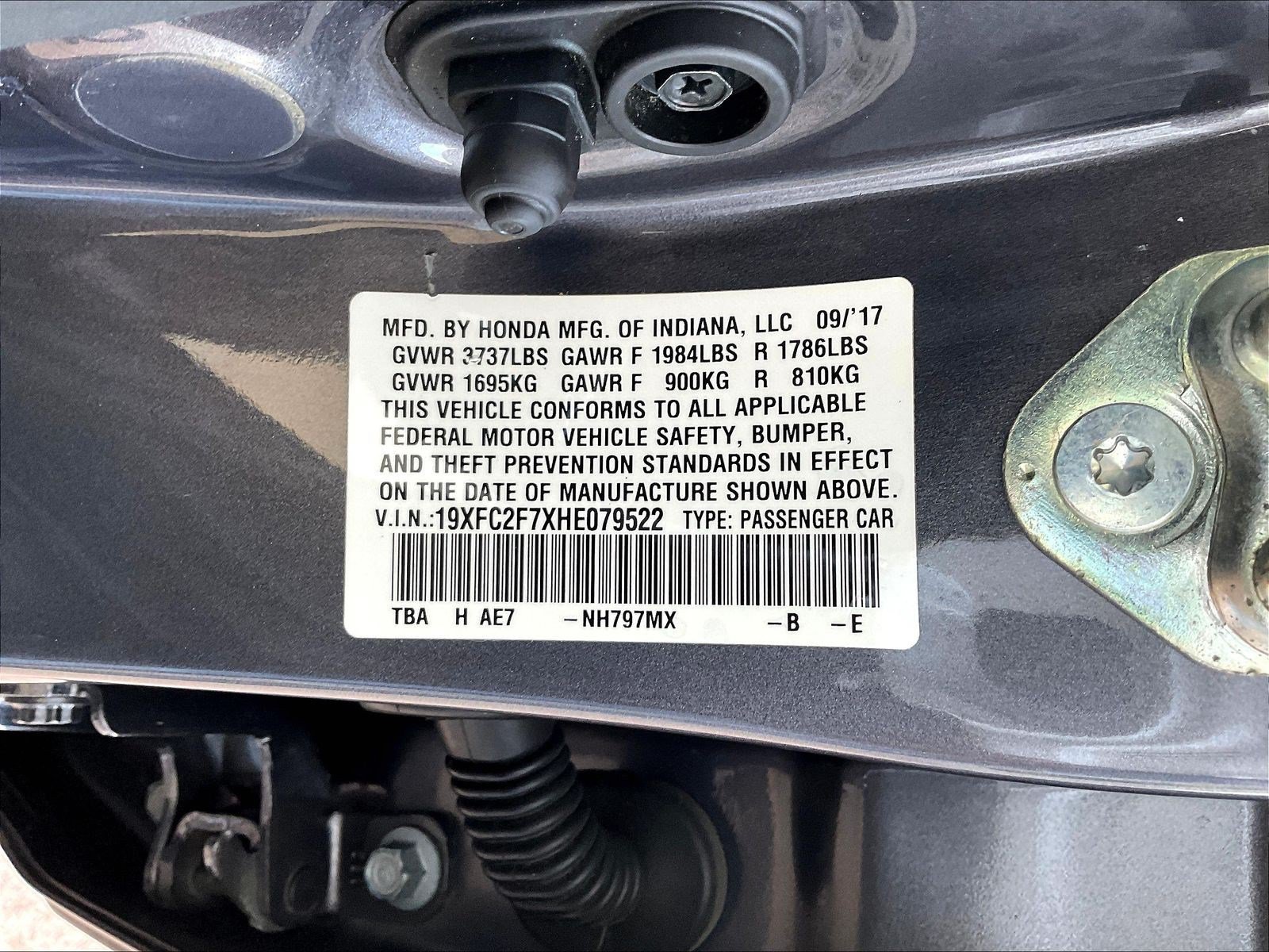 Used 2017 Honda Civic EX image 18