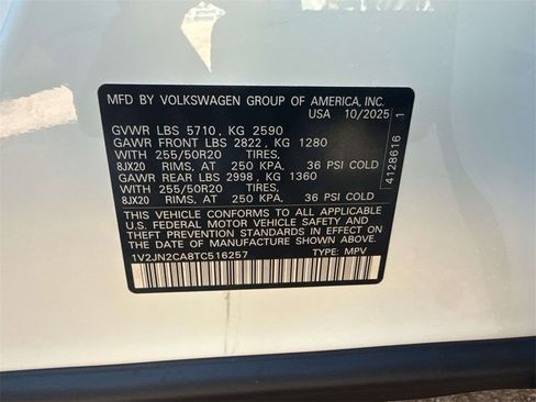 New 2026 Volkswagen Atlas SE image 28