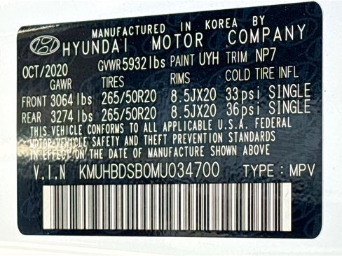 Used 2021 Genesis GV80 2.5T w/ Advanced Package 02 image 34