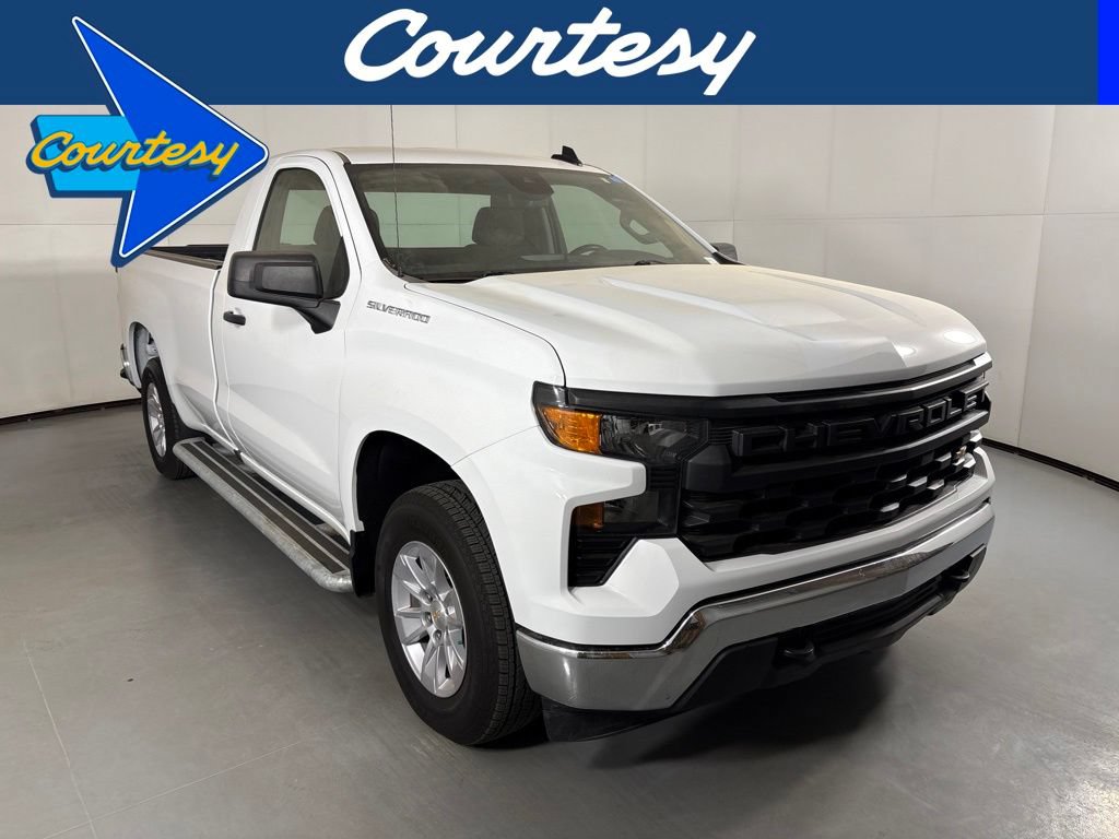 Used 2025 Chevrolet Silverado 1500 W/T RWD image 1