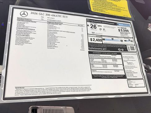 New 2026 Mercedes-Benz GLC 300 4MATIC image 18