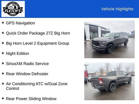 Used 2021 RAM 1500 Big Horn image 2