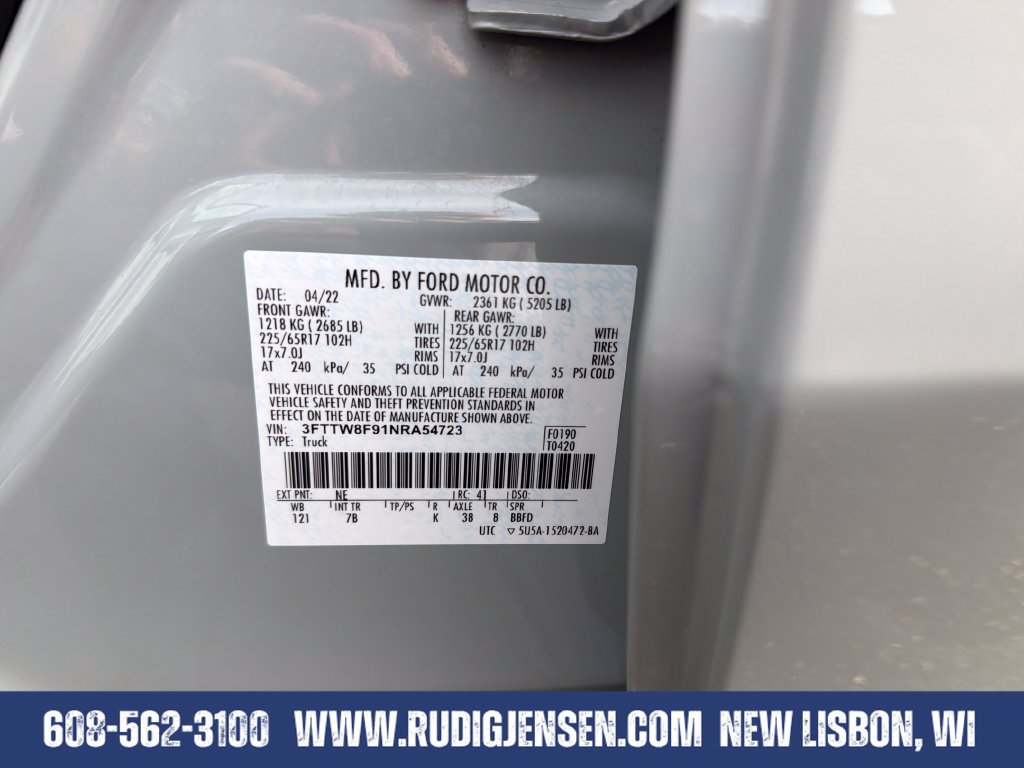 Used 2022 Ford Maverick XLT w/ Equipment Group 300A Standard AWD/4WD image 28