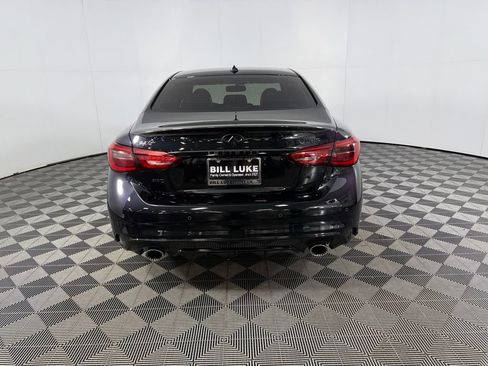 Used 2024 INFINITI Q50 Red Sport 400 w/ Black Opal Edition AWD/4WD image 9