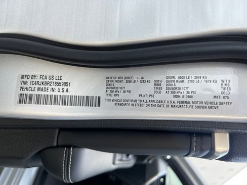 New 2026 Jeep Grand Cherokee L Limited image 34