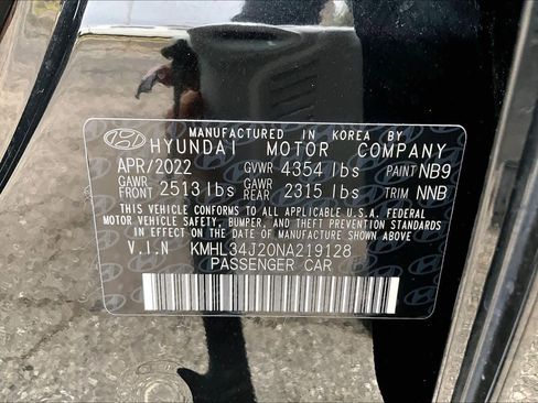 Used 2022 Hyundai Sonata Limited w/ Cargo Package image 36