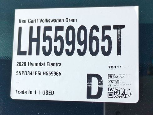 Used 2020 Hyundai Elantra SEL image 35