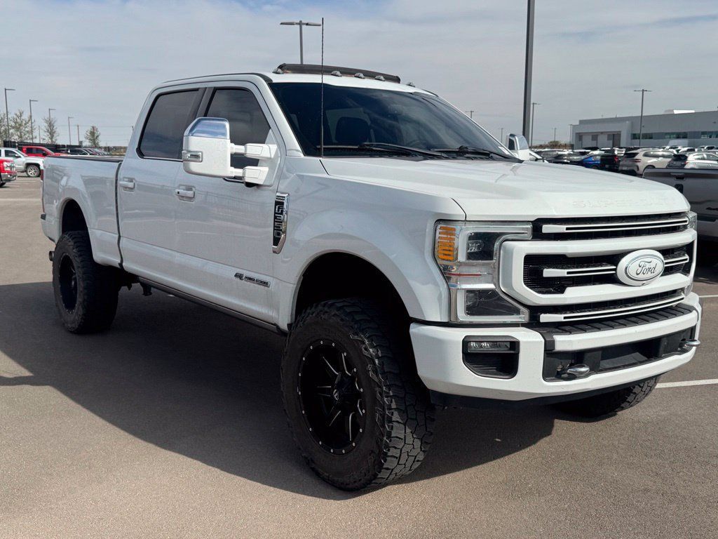 Used 2022 Ford F350 Platinum w/ FX4 Off-Road Package AWD/4WD image 7