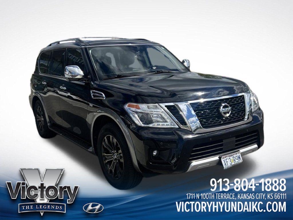 Used 2018 Nissan Armada Platinum w/ Captain Seat Package AWD/4WD image 3