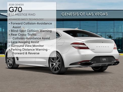New 2026 Genesis G70 2.5T Prestige RWD image 7
