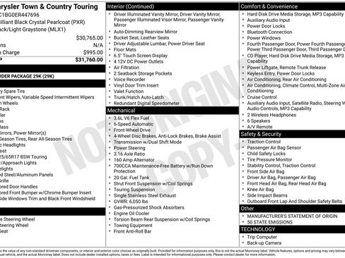 Used 2014 Chrysler Town & Country Touring FWD image 5