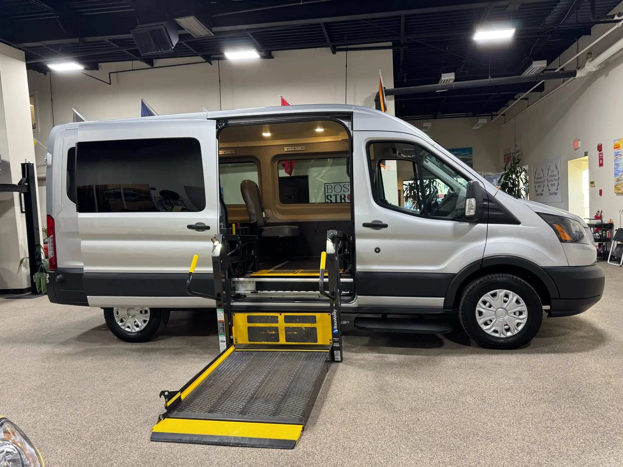 Used 2015 Ford Transit 350 148 Medium Roof RWD image 47