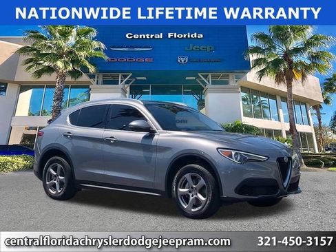 Used 2021 Alfa Romeo Stelvio Sprint w/ Sun & Sound Package RWD image 1