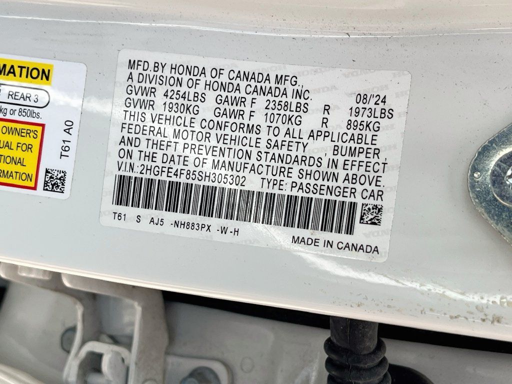 Used 2025 Honda Civic Sport Touring image 32