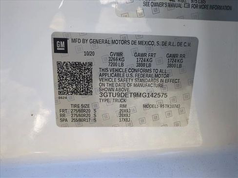 Used 2021 GMC Sierra 1500 SLT w/ SLT Premium Plus Package image 25