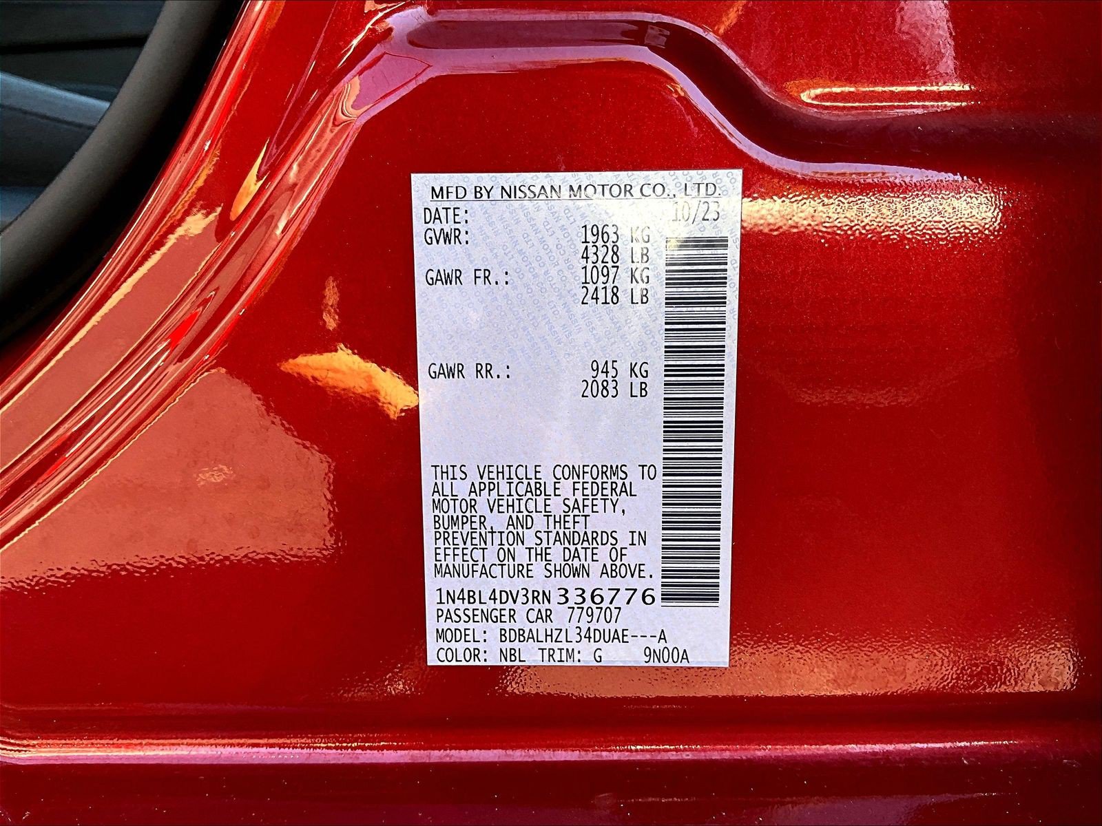 Used 2024 Nissan Altima 2.5 SV w/ SV Premium Package FWD image 19