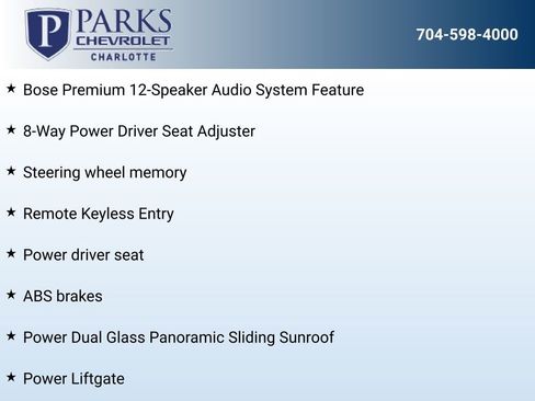 New 2026 Chevrolet Traverse High Country w/ LPO, Floor Liner Package image 14