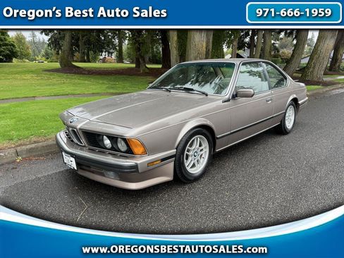 Used 1988 BMW 635CSi Coupe RWD image 1
