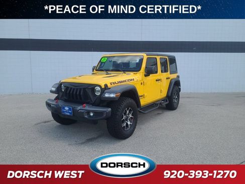 Used 2021 Jeep Wrangler Unlimited Rubicon AWD/4WD image 1