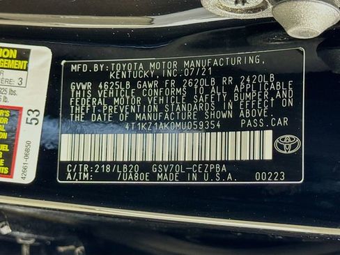 Used 2021 Toyota Camry XSE w/ TRD Appearance Package (TMS) FWD image 33