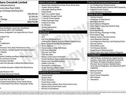 Used 2023 Subaru Crosstrek 2.5i Limited image 8