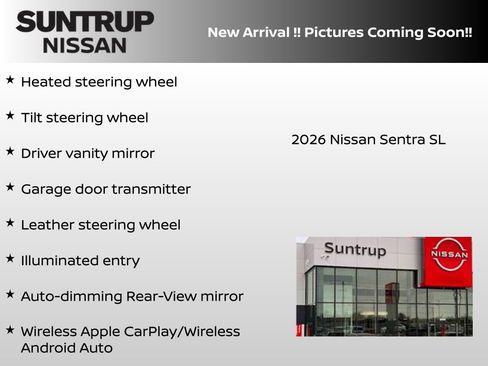 New 2026 Nissan Sentra SL image 7