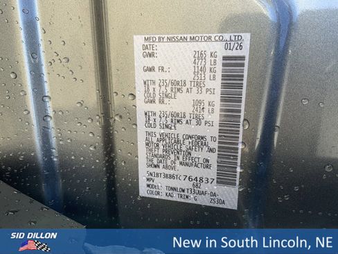 New 2026 Nissan Rogue SV w/ Cold Weather Package image 12