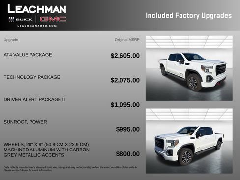 Certified 2021 GMC Sierra 1500 AT4 w/ AT4 Value Package image 12