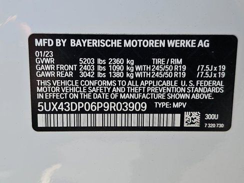 Certified 2023 BMW X3 sDrive30i w/ Convenience Package image 36