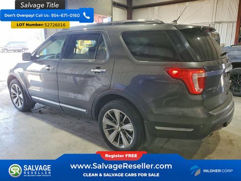 Used 2019 Ford Explorer Limited w/ Ford Safe & Smart Package AWD/4WD image 3