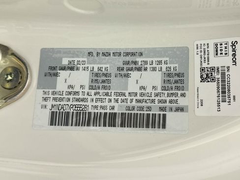 Used 2023 MAZDA MX-5 Miata Grand Touring w/ Weather Package image 37