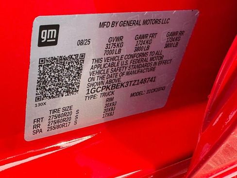New 2026 Chevrolet Silverado 1500 Custom AWD/4WD image 13