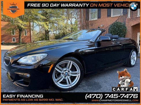Used 2014 BMW 640i Convertible w/ M Sport Edition image 16