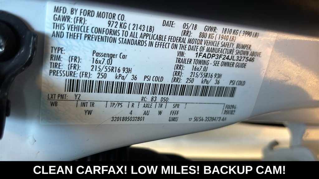 Used 2018 Ford Focus SE FWD image 32