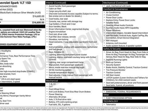 Certified 2022 Chevrolet Spark LT image 6