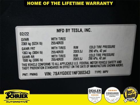 Used 2022 Tesla Model Y Long Range image 55