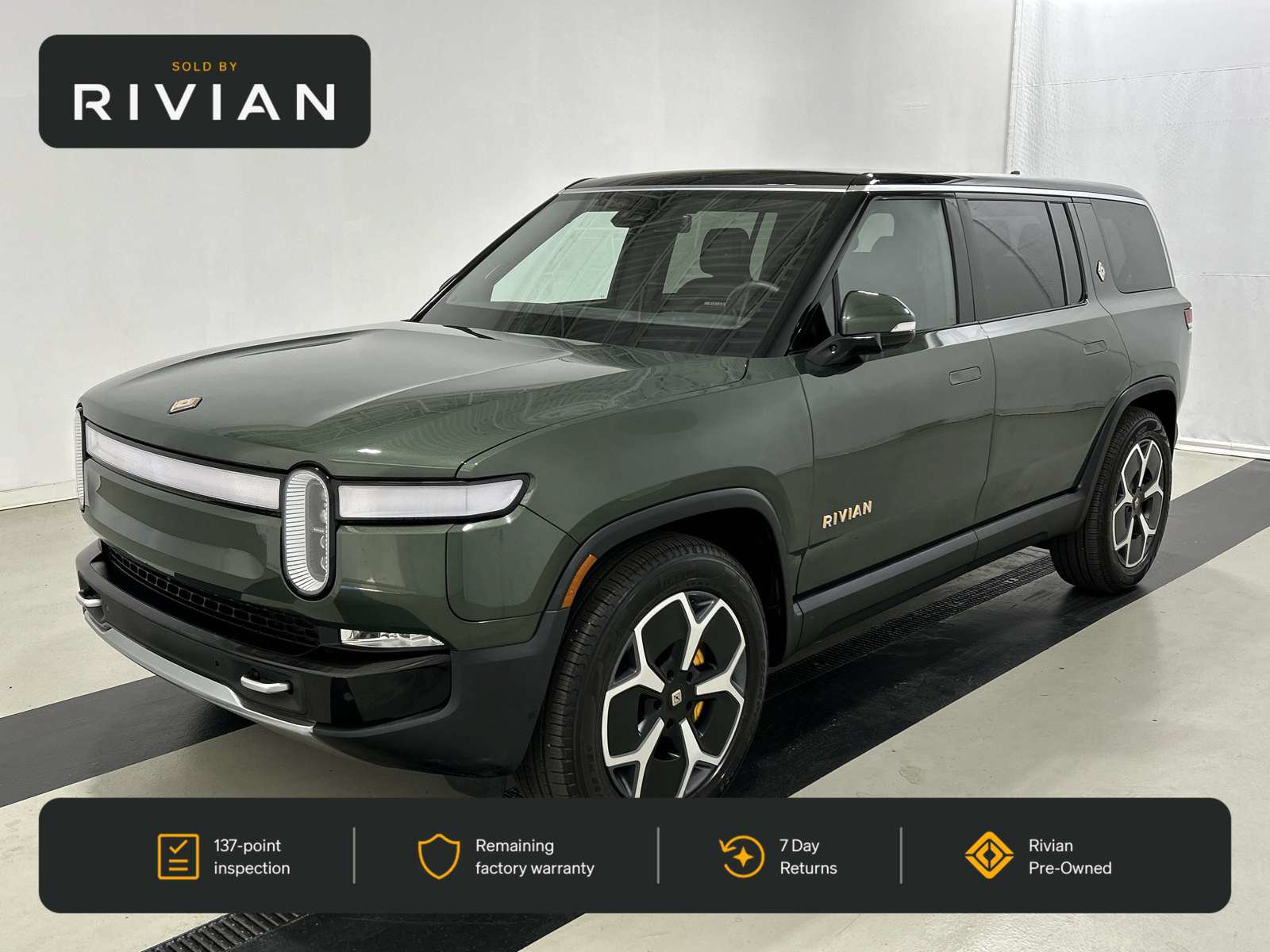 Used 2024 Rivian R1S Adventure Quad AWD/4WD image 1