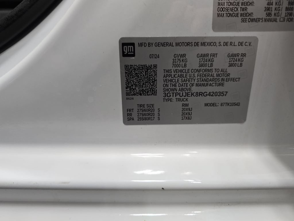 Certified 2024 GMC Sierra 1500 Elevation AWD/4WD image 38