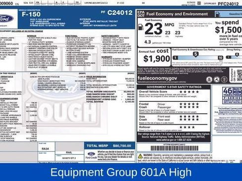 Used 2023 Ford F150 King Ranch w/ Equipment Group 601A High image 5