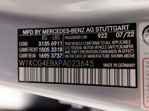 Used 2023 Mercedes-Benz EQS 580 4MATIC Sedan image 67
